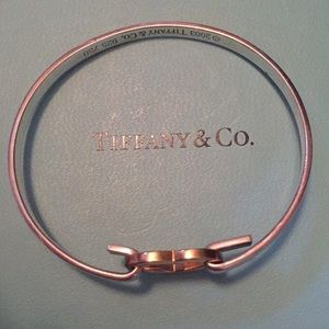 Two tone Tiffany Heart Interlocking Bracelet